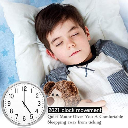 5 Pcs Wall Clock Movement Mechanism Clock Hands Quartz High Torque Long Shaft Clock Movement Replacement with 5 Pairs of Hands Clock DIY Repair Pa...