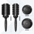 2 in 1 Ceramic Round Brush for Blow Drying,Great for Cut Drying Time,for Hair Styling, Anti-static Brush, Enhance Texture Volume, for Women & Men....