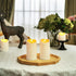 Homemory 6"x3" Outdoor Waterproof Flameless Candles, LED Candles, Battery Operated Candles with Remote and Timers, Electric Fake Plastic Pillar Ca...