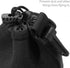 Lens Pouch Set 3Pack Replacement Compatible for Canon, Nikon, Sony, Pentax, Olympus (Small, Medium, Large)...