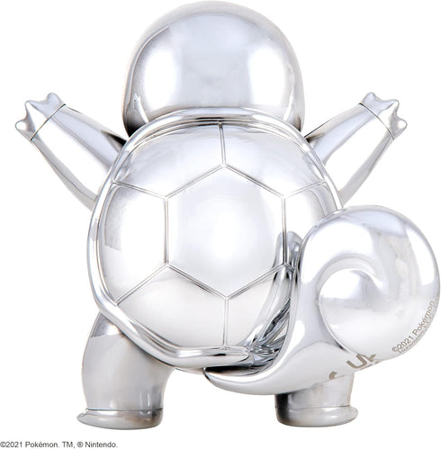 Pokemon 25th Celebration 3-inch Silver Squirtle #2 Figure Fan Must Have Toy - Officially Licensed 25th Anniversary Product from Jazwares...