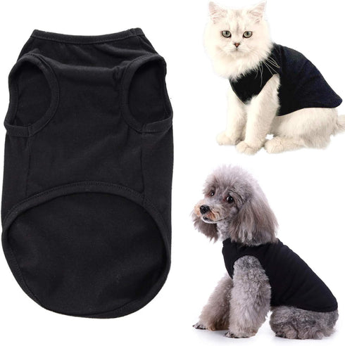 Dog Shirts Puppy Clothes for Small Dogs Boy, Pet T-Shirts Doggy Vest Apparel, Comfortable Summer Shirts Beach Wear Clothing, Outfits for Medium Do...