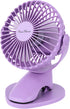Portable Clip Fan Battery Operated,3 Speeds USB Rechargeable Mini Table Fan with Strong Airflow,360°Rotation Ultra Quiet Personal Desk Fan for Hom...