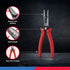 NEIKO 02038A 6-in-1 Wire Service Tool | 8-1/2" Length | Gripper, Crimper, Stripper, Cutter, Extractor, Electrician Pliers...