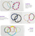 JQEEYGV 3380pcs Evil Eye Beads for Jewelry Making Evil Eye Bracelets Kit with Clay Beads 3mm Seed Beads Pearl Flat Flower Beads & Evil Eye Charms ...