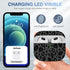 Compatible with Airpods 3rd Generation Case with Keychain/Lanyard/Cleaner Kit,Airpod Case 3rd Generation,3rd Generation Airpod Case[Front Led Visi...