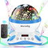 Moredig Kids Night Light Projector, Remote Baby Night Lights for Kids Room with 12 Music Nursery Night Light Projector for Kids Timer 2 Projection...