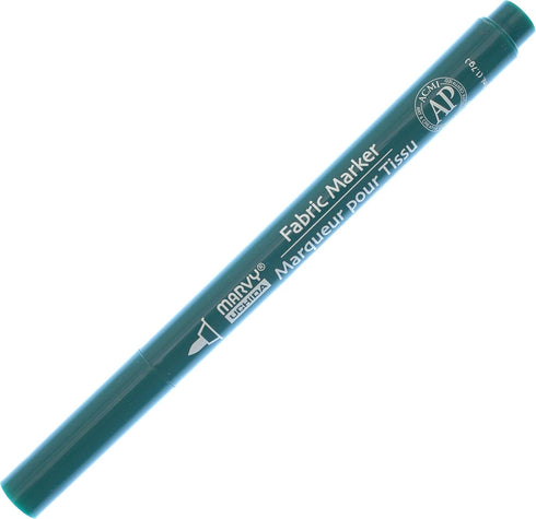 Uchida Green Permanent Fine Point Fabric Marker...