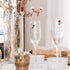 Winter Magnetic Wine Charms That Will Delight Your Guests all Season - Use at Christmas and Beyond - Set of 6 Drink Markers...