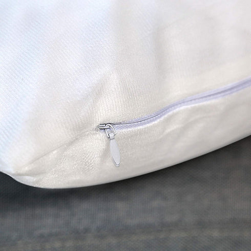 Emvency Set of 2 Throw Pillow Cover Cute Burlap Pink Sparkle Monogram Decorative Pillow Case Home Decor Square 16 x 16 Inch Pillowcase...