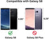 Compatible with Samsung Galaxy S8 Carbon Fiber Soft TPU Brushed Line Basic Phone Back Case Cover (Blue)...
