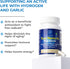 True Nano H2 with Garlic by H2 Universe | Molecular Hydrogen with Active Hydrogen Nanobubbles, Boosts Energy, Powerful Antioxidant| 60 Capsules...