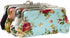 Honbay 4PCS Canvas Floral Coin Purse, Kiss Lock Change Purse, Vintage Trinkets Pouch, Cell Phone Pouch, Rose Pattern Clasp Closure Wallet, 3.54 x ...
