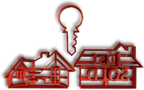 Real estate Cookie Cutters (Set of 3)...