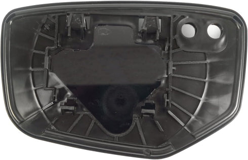Fit System Passenger Side Non-heated Mirror Glass w/backing plate, Honda Accord, 4 7/8" x 7 5/8" x 7 3/4", will not fit Crosstour...