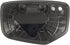 Fit System Passenger Side Non-heated Mirror Glass w/backing plate, Honda Accord, 4 7/8" x 7 5/8" x 7 3/4", will not fit Crosstour...