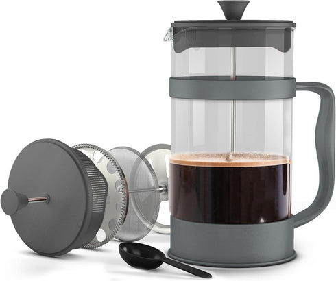 Utopia Kitchen 12 Ounce 0.35 Liter French Press Coffee Maker, Tea Maker, Travel Coffee Presses, Heat Resistant Thickened Borosilicate Coffee Pot f...