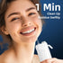 Portable Water Flosser for Teeth, Oral Irrigator, Cordless Mini Water Dental Flosser with Telescopic Water Tank, IPX7 Waterproof, Home & Travel Te...