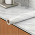 Marble Contact Paper Granite Gray/White Wallpaper Glossy Marble Wallpaper Peel and Stick Wallpaper Self Adhesive 15.8? ×197? Countertop Paper for ...