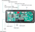 DC 6V?12V Bluetooth Decoder Board,KIMISS Bluetooth 5.0 MP3 Decoder Module ABS Digital Display Decoding Wireless Audio Receiver Module with Remote ...