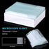 HOAOH 50 Pieces Microscope Slides and 100pcs Pre-Cleaned 20mm x 20mm Microscope Cover Slips Glasses for Basic Biological Science Education...