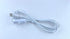 Lamp Cord has Button Switch,American Standard Polar Plug, Suitable for Replacing Desk Lamp Switch Wire and Other Small Appliances,8 Feet,White...