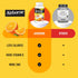 Airborne Vitamin C 1000mg (per Serving) - Citrus Chewable Tablets (116 Count in a Bottle), Gluten-Free Immune Support Supplement, with Vitamins A ...