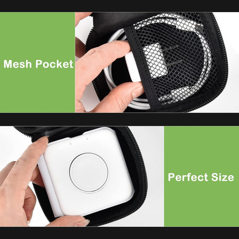 Carrying Case for Iseyyox/for Ucomx Nano 3 in 1 Foldable Magnetic Wireless Charger Dock, Also Holds for LISEN/for RTOPS Travel Charging Pad Statio...