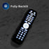 Philips Universal Remote Control for Samsung TV, Blu-ray, Soundbar, Cable/Satellite, Streaming Players, Roku Boxes, and More, 30 Ft Find-It Featur...