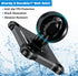 1" Ball Mount with Aluminum Alloy Square Plate, Universal Electronic Device Mounting Base with AMPS Holes for Garmin, Lowrance, Humminbird, for RA...