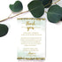TENTADO 50 Wedding Thank You Place Cards, Thank You Table Sign, Wedding Reception Thank You Cards, Perfect for Table Centerpieces and Wedding Deco...