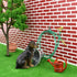 iland Dollhouse Accessories on 1:12 Scale, Gardening Tools Pack of Mini Metal Pail, Watering Pot and Hose Fits Fairy Garden...