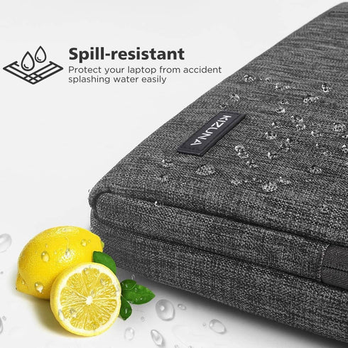 KIZUNA Laptop Bag Case 12.5 Inch Shoulder Messenger Briefcase Water Resistant Handbag for MacBook Air M2 2022/13.3" HP Envy x360 13/14" Lenovo Thi...