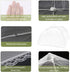 Onarway 6 Pack Food Covers 17 Inch Pop-Up Encrypted Mesh Plate Serving Tents, Fine Net Screen Umbrella for Outdoors, Parties, Picnics, BBQs, Reusa...