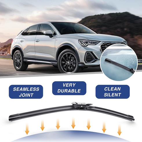 26"+23" Wiper Blades Replacement for Toyota Tundra 2007-2020,Sequoia 2008-2020 Quiet and Durable Stable All-Season Windshield Wiper Blades...