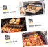 Box Covered Baking Tray Stainless Steel Bakeware Baking Pan with Lid Bread Baking Pan Cake Pan with Lid Bread Oven Stainless Steel Baking Pan Brea...