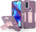 Compatible with Motorola G Pure Case, Moto g Power (2022) Case, Full Body Protection with Magnetic Kickstand Car Mount, Shockproof Moto G Pure Hea...