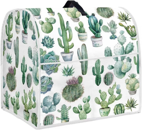 Cactus Stand Mixer Cover for Kitchen Aid Mixers Accessories, Mixer Cover for Stand Mixer with Pockets, Suitable for Kitchen Mixer Cover...