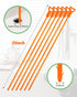 Drain Clog Remover, 25-Inch Drain Hair Removal Tool, Drain Hair Remover Plumbing Snake, Drain Cleaner Hair Clog Remover, Shower Drain Hair Catcher...