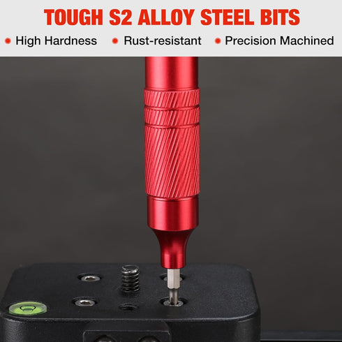 WORKPRO 24-in-1 Precision Screwdriver Sets, Pen Style Manual Screwdriver, 24 pcs Tough S2 Steel Small Screwdriver Bits, Ideal for Eyeglass, Watch,...