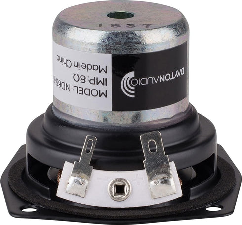 Dayton Audio ND65-4 2-1/2" Aluminum Cone Full-Range Neo Driver 4 Ohm...