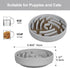 Silicone Slow Feeder Dog Bowls ?Slow Feeder Cat Bowl Wet Food with Suction Cups?Dog Puzzle Feeder ?Interactive Dog Feeder?Reduces Boredom, Anxiety...