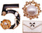Celebrity Designer Jewelry Brooch Pins,Brooches with Imitation Pearl for Women Fashion...