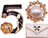 Celebrity Designer Jewelry Brooch Pins,Brooches with Imitation Pearl for Women Fashion...