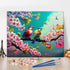 TUMOVO Birds Paint by Numbers for Adults, Oil Painting Two Birds on Tree Paint by Numbers Painting Interesting Animal Paint by Numbers for Wall De...