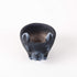 Small Flower Pots for Succulents 1.5-2.4 in - Black Ceramic French Bulldog Mini Pots for Potted Succulent and Cactus Planters Indoor Room Decor- C...