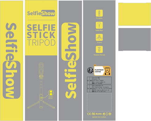 Selfie Stick Tripod, All in One Extendable & Portable Selfie Stick with Wireless Remote Compatible with iPhone 14 13 12 11 pro Xs Max Xr X 8 7, Ga...