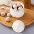 12 OZ Garlic Keeper with Lid, Porcelain Garlic Container Saver for Countertop (White 12 OZ)...