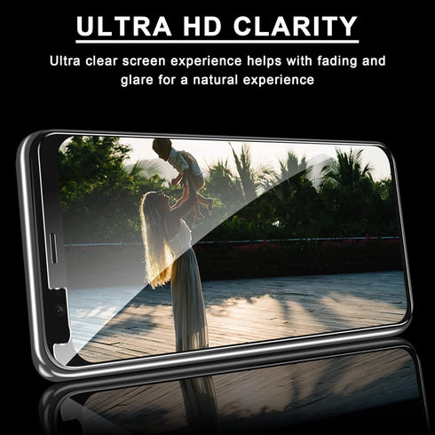 2 Pack Tempered Glass Screen Protector for Google Pixel 4 - and 2 Pack Camera Lens Protector?HD Clarity??Anti-Scratch??Case Friendly??Anti-fingerp...