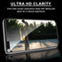 2 Pack Tempered Glass Screen Protector for Google Pixel 4 - and 2 Pack Camera Lens Protector?HD Clarity??Anti-Scratch??Case Friendly??Anti-fingerp...